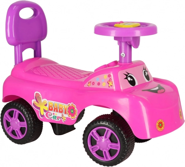 Poganjalnik s smehom in hupo – rožnat