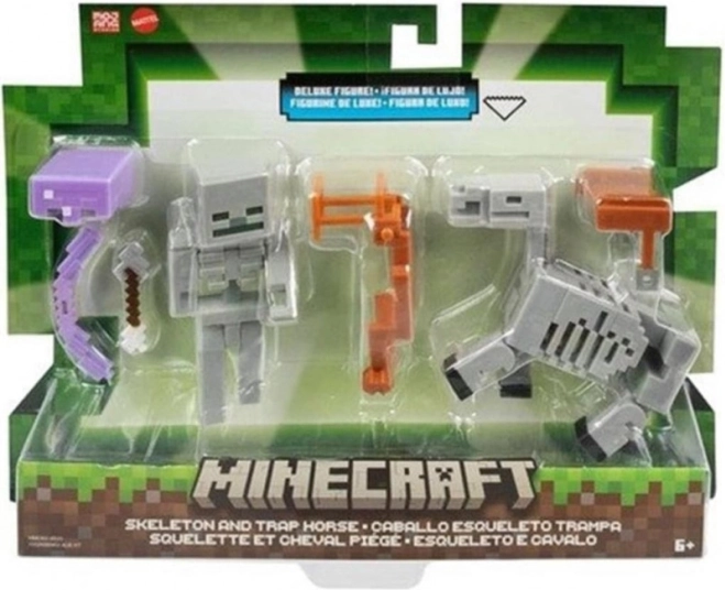 Minecraft figurici Ravager in Raid 2-paket