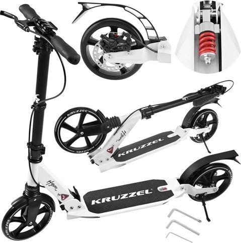 Hitro zlaganje, vzmetenje in nastavljivo krmilo