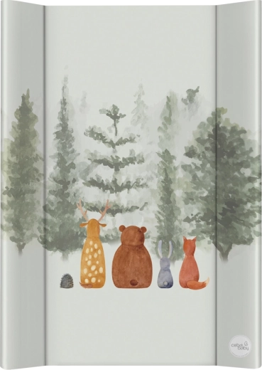 Ceba Baby previjalna podloga s trdo desko 50 × 70 cm basic forest companions