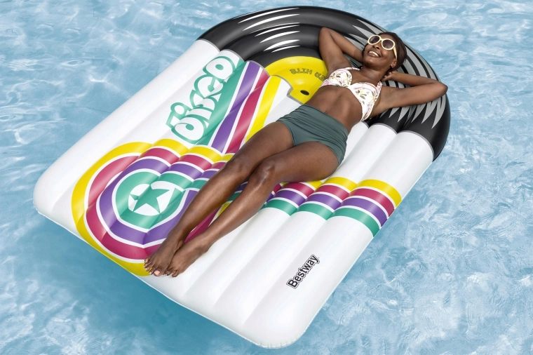 Retro dizajn vinilne plošče, ki pritegne