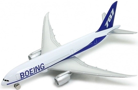 Welly letalo BOEING 787 Dreamliner – kovinska miniatura