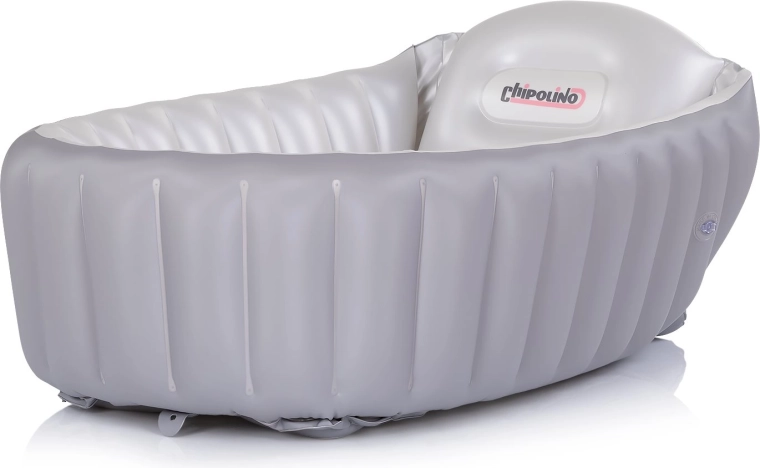 Chipolino napihljiva otroška banjica Baby Cloud siva