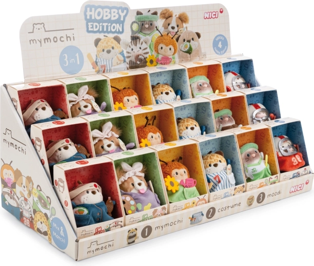 Nici MyMochi pultni display Hobby Edition 8 cm (18 kos)
