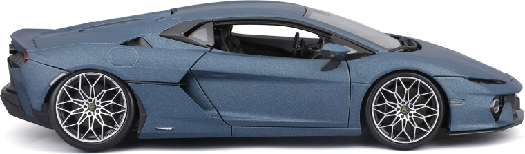 Natančna kolesa in mat modro lakiranje