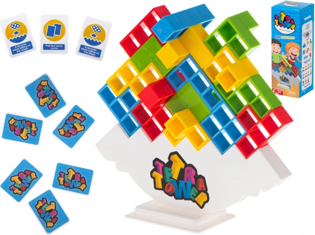 Montessori logična ravnotežna igra v stilu Tetris