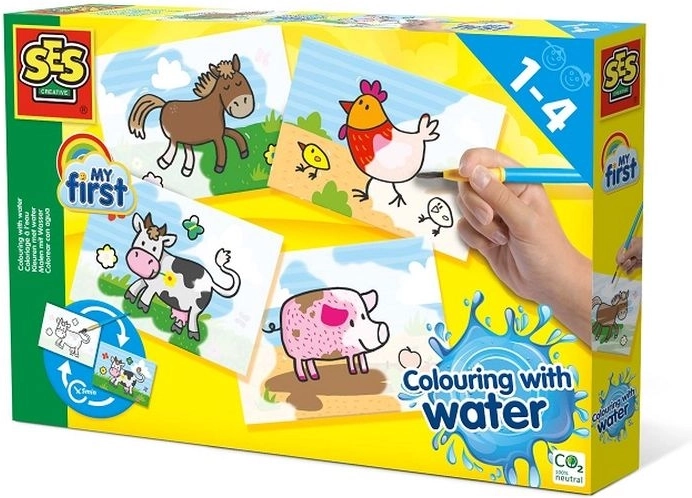 SES Creative My First slikanje z vodo – kmetija
