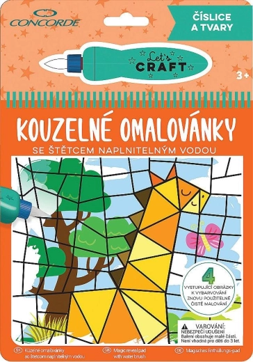 Čarobne pobarvanke CONCORDE – številke in liki