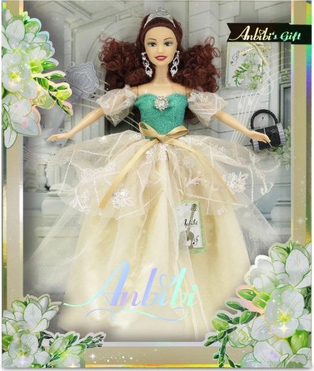 Cvetlična punčka Anbibi Cvetuška 28 cm