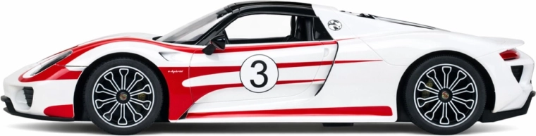 Realistični detajli Porsche 918 Spyder Weissach