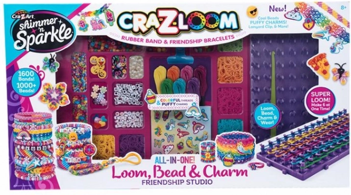 Cra-Z-Loom studio za izdelavo zapestnic