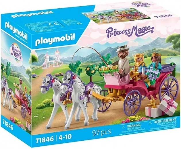 Playmobil Princess Magic – kočija za kraljevi par