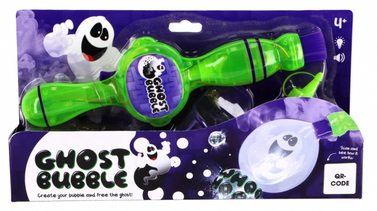 pištola za mehurčke Ghost Bubble s kadilnim učinkom in svetlobnimi efekti