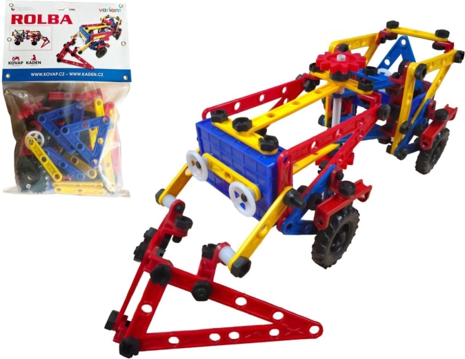 Variant mini tractor – polytechnic construction set (209 pieces)