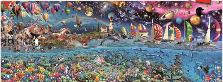 Educa puzzle Življenje 24 000 koščkov