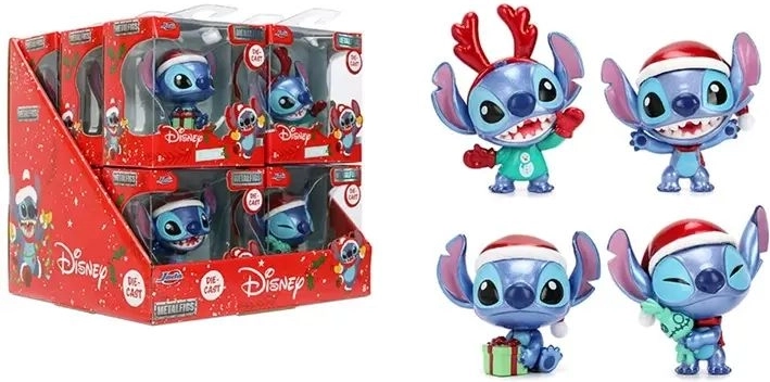 JADA metal Stitch Santa figure, 6.5 cm - 1 piece