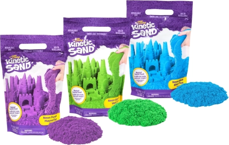 Spin Master Kinetic Sand Colour Sand – barvni kinetični pesek (asort)