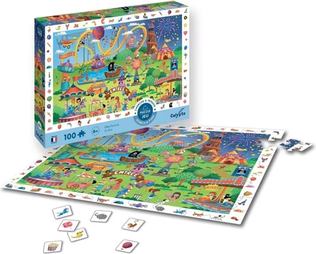 Sentosphere puzzle na sejmu 100 kosov z iskalno igro