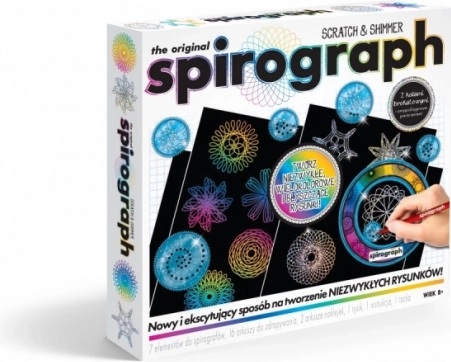 Spirograf – ustvarjalni komplet za praskanje