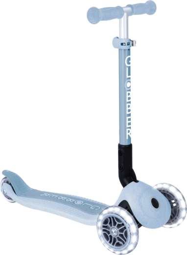Otroški skiro Globber junior foldable lights ecologic blueberry