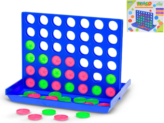 Križci in krožci namizna igra 19 × 25 cm v škatli