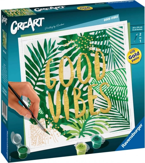 CreArt: good vibes – slikanje po številkah za najstnike