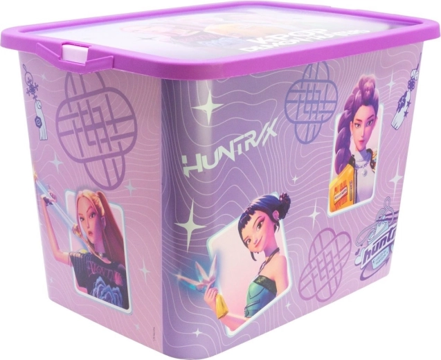 Škatla za shranjevanje K-pop: Lovkyně démonů 23 l vijolična