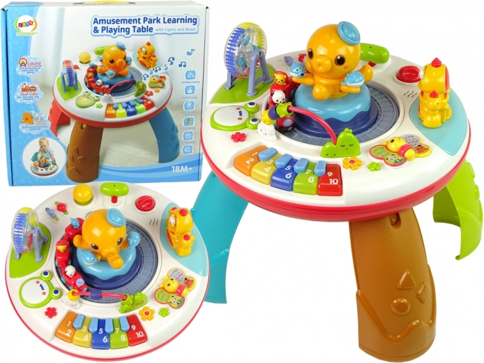 Interaktivna izobraževalna mizica hobotnica