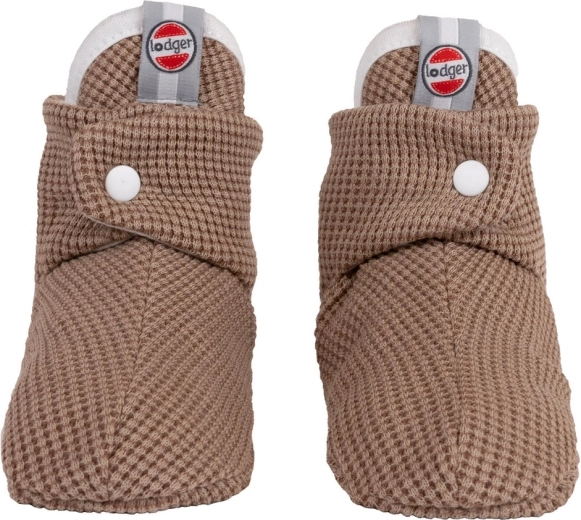 Bombažni copatki Lodger Ciumbelle beige 0–3 mesece