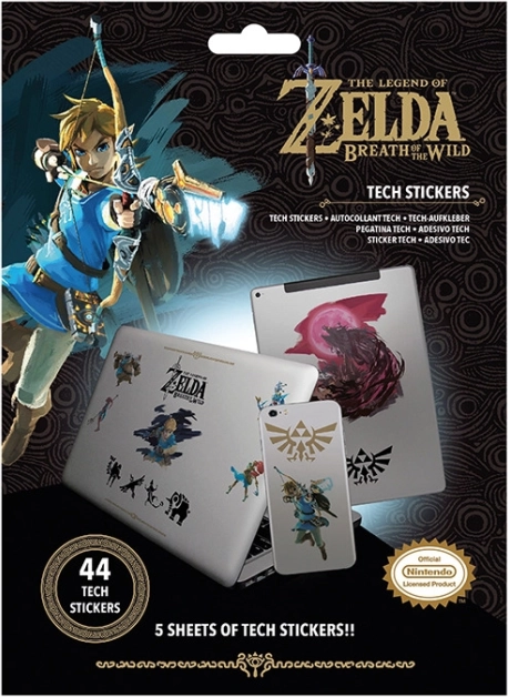 Tehnične nalepke z motivom Zelda