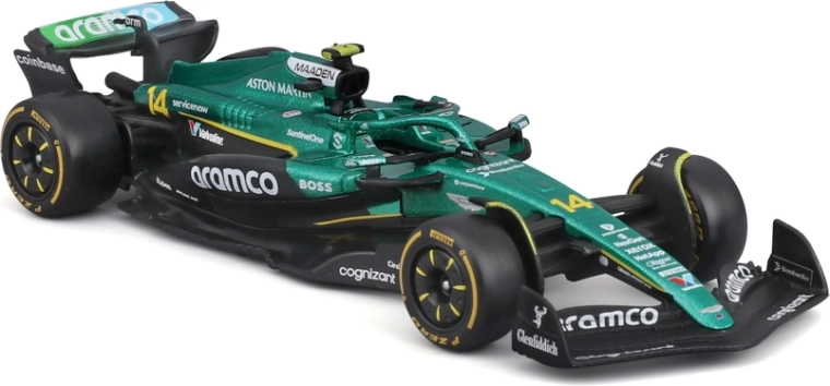 Realistični detajli dirkalnika F1