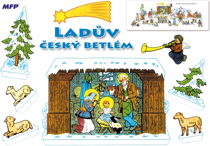Papirnate jaslice po Ladu – izrezanka A4