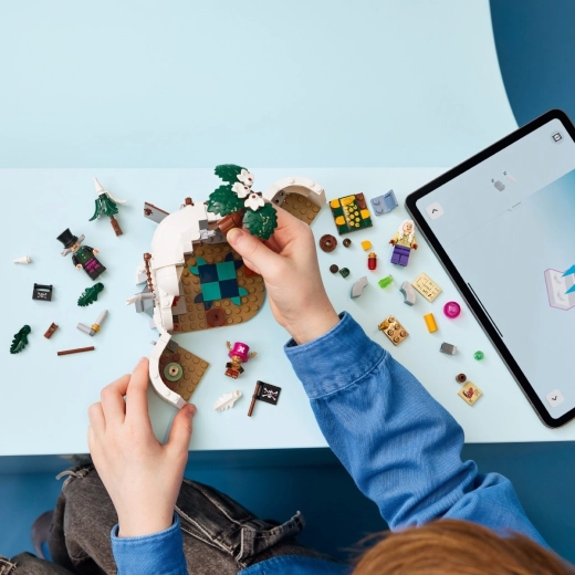 Gradnja z aplikacijo LEGO Builder