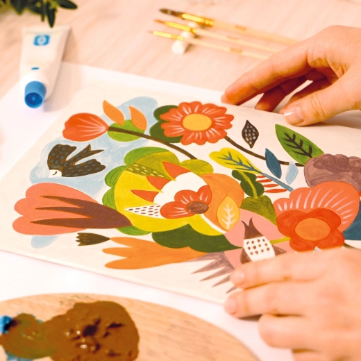 Preprosto in zabavno slikanje po predlogah