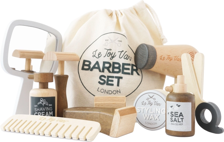 Le Toy Van wooden hairdresser set for kids