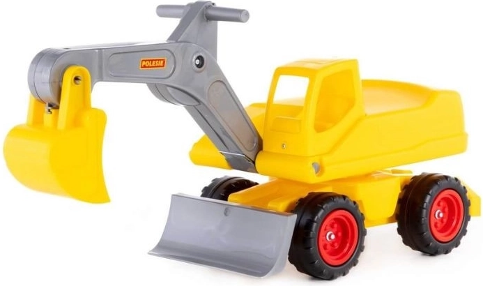 Otroški sedeči mega bager s 360° sedežem in odstranljivim plugom
