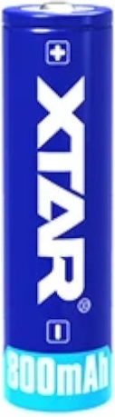 Xtar Li-ion akumulator 14500 (AA/R6) 3,7 V 800 mAh z zaščito – 1 kos