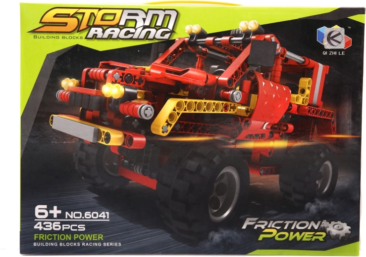 Construction building set off-road car - 1 piece