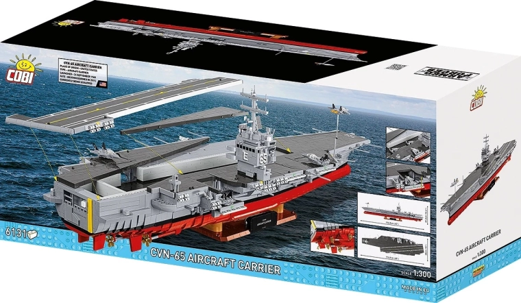Gradbeni komplet COBI letalonosilka CVN-65 – 6131 kosov