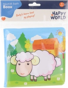 Mehka knjižica za najmlajše – Srečni svet