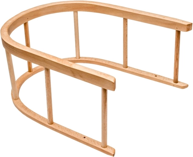Naslonjalo za lesene sanke iz bukovega lesa