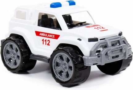 Realistic AMBULANCE 112 details