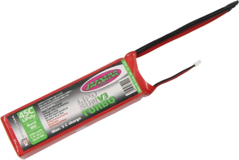 Akumulator LiPo LipoSun V3 Turbo 2500 mAh 18,5 V 45C