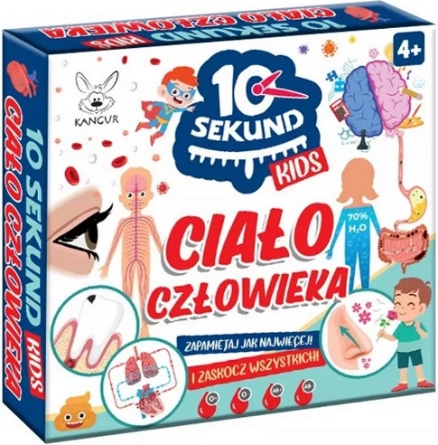 10 sekund kids: Človeško telo