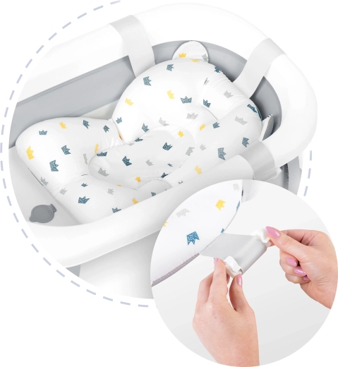 Varna pritrditev z nastavljivimi pasovi