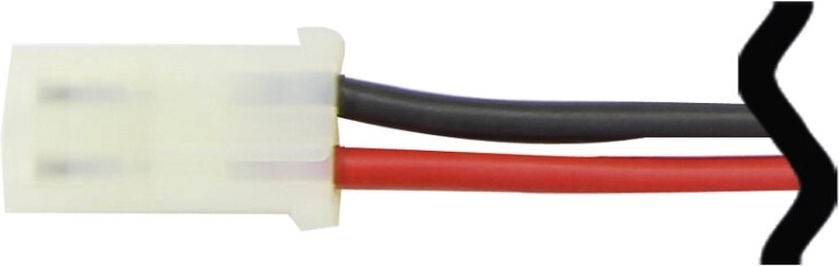 JAMARA connecting cable with AMP connector, 1.5 mm², 18 cm