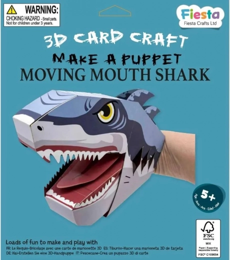 Fiesta Crafts ustvarjalni komplet lutka Morski pes