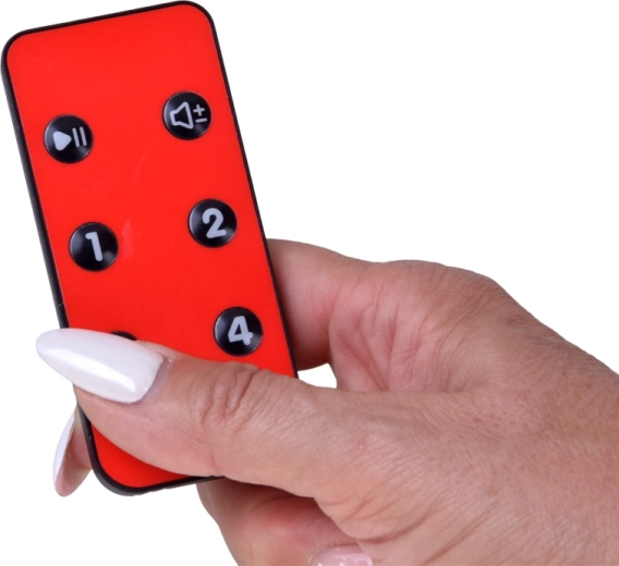 Remote control and 4 speeds