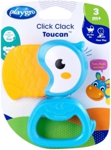 Grizalo in ropotuljica tukan Playgro