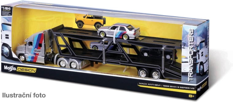 Maisto Design Transporters transporter z avtomobilčkom 1:64